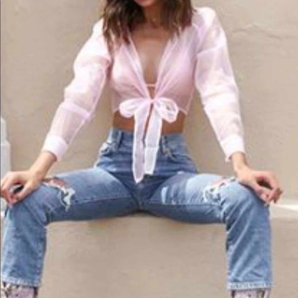 Forever 21 Front- Tie Top